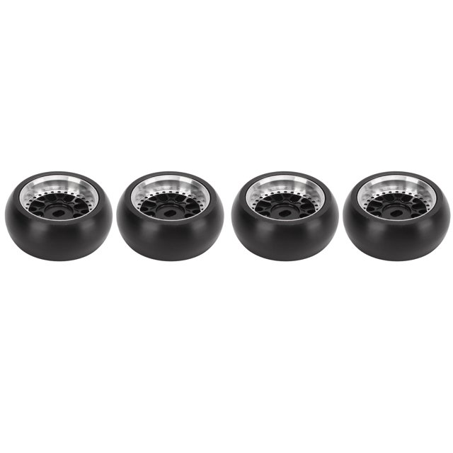Pneu de Drift RC, Flexible 1/28 Pneu RC Support de Route Solide pour Route Rugueuse Noir