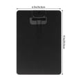 thumbnail image 2 of 1pc A5 Paper Clipboard Stainless Steel Writing Pad Paper Holder Menu Stand, 2 of 8