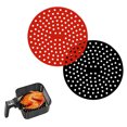 thumbnail image 1 of EGNMCR 2 Pcs Tapis Réutilisables pour Panier de Friteuse à Bâton Accessoires Tapis de Panier, 1 of 8