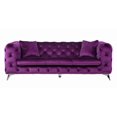 thumbnail image 2 of ACME Atronia Sofa in Purple Fabric, 2 of 4