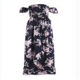 thumbnail image 2 of Robes Maman et Moi Enfant-Arent Décontractées Florales Tenues Familiales Été Assorties Robe Maxi, 2 of 5