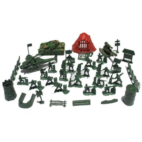 36 Pcs Figurines Mini Soldats Simulés pour Enfants Modèles en Plastique Jouets de Bureau