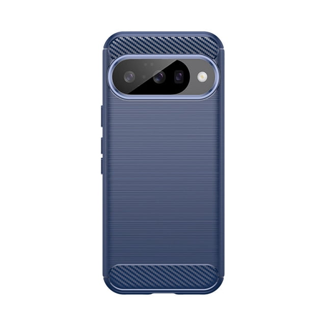 PANDACO Navy Brushed Metal Case for Google Pixel 10