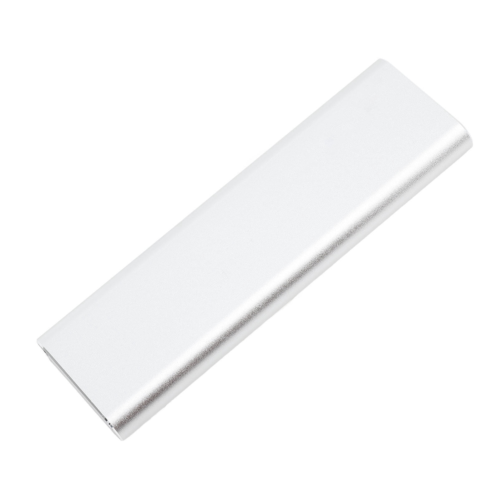 Nvme Enclosure, NGFF Hard Drive Enclosure B Key Ssd Enclosure External Hard Drive Case USB3.1 Type C 10Gbps Metal Solid State Drive Enclosure Not Inclube Hard Disk