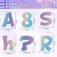 thumbnail image 4 of YAOMOBB Long-lasting Bulletin Board Letters Colorful Numbers Alphabet Cutouts Long lasting Bulletin Board Decorations, 4 of 6