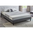 thumbnail image 1 of Alex Contemporary Slat Cover Platform Bed, 1 of 3