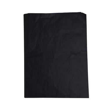 Milisten 100 Pcs Papier de Transfert Papier de Calque Papier Carbone au Graphite Papier de Peinture Papier Couché au Carbone (Noir)
