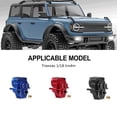 thumbnail image 4 of ZheElen Boîte de Vitesses en Alliage d'Aluminium Résistante à l'Usure et aux Chocs pour Voiture Rc 1/18, Accessoires de Voiture Rc, Bleu, 4 of 6