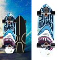 thumbnail image 4 of S SERENABLE Maple Deck Cruiser Planche à Roulettes Complète pour Enfants et Adultes Planche d'Entraînement B, 4 of 9