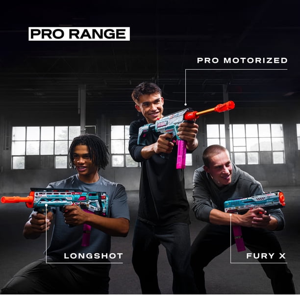 XSHOT SKINS Pro Series Fury-X by ZURU with 40 Darts, Air Pocket