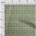 thumbnail image 1 of oneOone Georgette Viscose Fabric Floral Block Print Fabric By The Yard 42 Inch Wide, 1 of 4