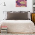 thumbnail image 2 of PiccoCasa 100% Cotton Body Pillowcases Soft Envelope Closure Beaver 20"x72", 2 of 7