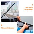 thumbnail image 3 of ETHZZLE 4Pcs Window Wiper Strip Replacement Rubber Refill for Car Windshield Wiper Blades Black, 3 of 8