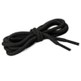 thumbnail image 2 of INSPIRE CHIC Unisex Thick Solid Color Round Shoelaces for Leather Boots Black 160 cm/63", 2 of 4