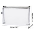 thumbnail image 2 of EGNMCR Pencil Pouch, Pencil Case, Pencil Box Cosmetic Mesh Storage Bag Portable Travel Compact Lipstick Storage Bag Key Card Zipper Bag pencil cases, 2 of 2