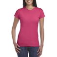 thumbnail image 3 of Gildan T-Shirt Softstyle pour Femmes, 2TG, Azalée, 3 of 9
