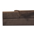 thumbnail image 1 of Mainstays Velvet Plush Throw,size 50X60",Solid Brown Color., 1 of 5