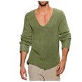 thumbnail image 1 of Pull de Mode pour Homme à Manches Longues Col Rond Détente, 1 of 1