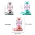 thumbnail image 4 of keepw Distributeur Automatique pour Aliments pour Animaux Bol à Boire Distributeur de Nourriture Finition Format Compact Outil Polyvalent d'Alimentation pour Chat Vert, 4 of 6