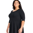 thumbnail image 4 of George Women's Plus Skater Dress, 4 of 6
