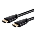 thumbnail image 1 of Monoprice Premium High Speed - HDMI cable with Ethernet - HDMI male to HDMI male - 6 ft - black - 4K support, 1 of 6