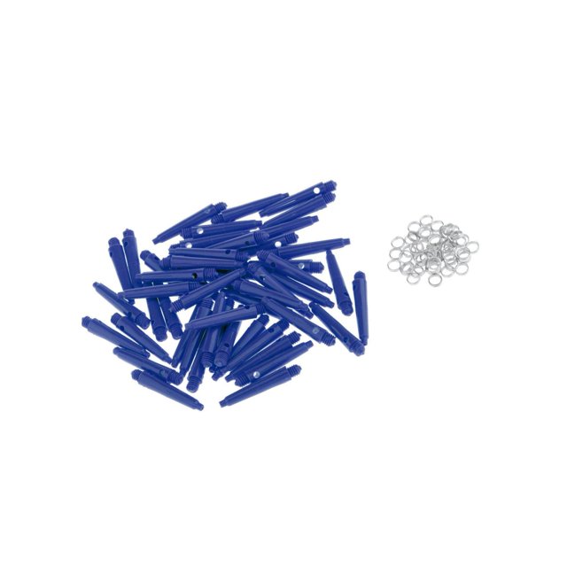 2BA Fléchettes Accessoires pour Accessoires standard avec Anneaux de Protection 27mm Bleu