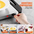 thumbnail image 3 of VEVOR Electric Warming Tray Buffet Food Warming w/ Temp Control Stainless Steel, 3 of 9