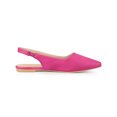 thumbnail image 3 of BLISSFUL STEP Chaussures pour Femmes de la Saint-Valentin à Bride Arrière à Bout Pointu Chaussures Plates Rose Vif 7, 3 of 7