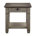 thumbnail image 3 of Lexicon Granby Wood 1 Drawer End Table in Antique Gray, 3 of 7