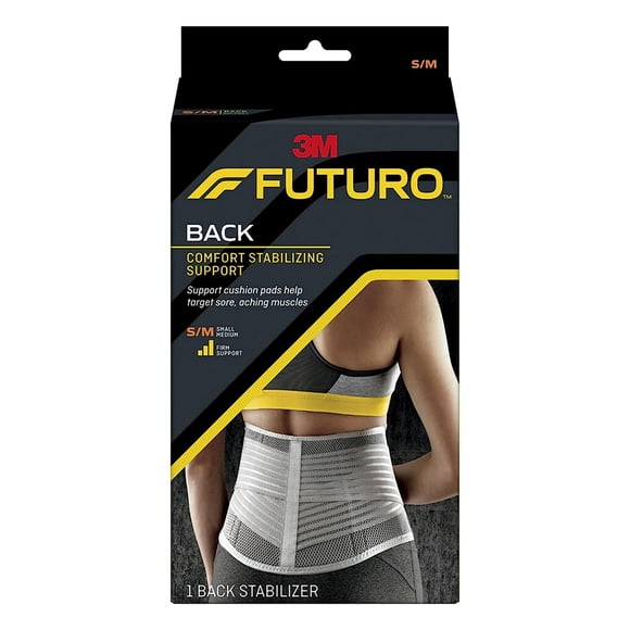 Futuro Stabilizing Back Support, Moderate Stabilizing Support, Adjust to Fit, Small/Medium