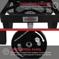 thumbnail image 4 of GasOne 200, 000 BTU Square Heavy- Duty Single Burner Outdoor Stove Propane Gas Cooker with Adjustable 0-20Psi Regulator & Stee, 4 of 5