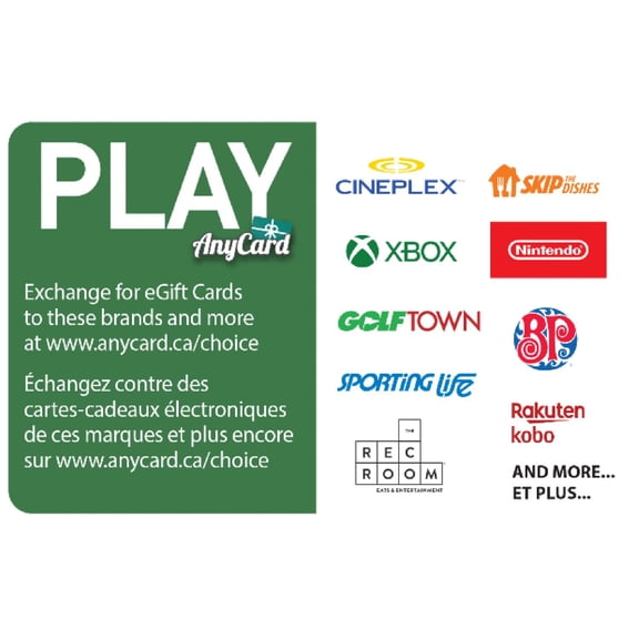 Any Card Play $50 eGift Card (Email Delivery)
