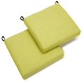 thumbnail image 1 of Coussin de Chaise en Polyester Filé de 20 Po sur 19 Po (Ensemble de Deux) - Lime, 1 of 1