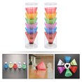 thumbnail image 4 of 12Pcs Plastic Badminton Sports Shuttlecocks Badminton Birdies (Mixed Color), 4 of 8