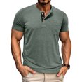 thumbnail image 1 of Haut de Base Thermique à Manches Longues Ajusté Uni pour Homme pour Temps Froid, Mise en Forme et Tenue Décontractée, 1 of 5
