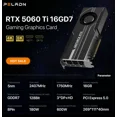 thumbnail image 4 of RTX 5060 Ti 16G TURBO GDDR7 128 bIT PCIe 5.0 x8 Graphics Card, 4 of 6