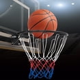 thumbnail image 3 of Costway Panier de Basketball de 18 Pouces à Monter au Mur Ou à la Porte avec Filet Toutes Saisons Noir, 3 of 9