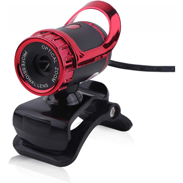 Caméra Web, Caméra Web USB 2.0 0.3M Pixel avec Caméra Web à Pince HD 360