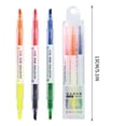 thumbnail image 3 of Dadatutu Highlighters, Fine & Chisel Tip Highlighters Assorted Colors, Colored Highlighters, Highlighter Pens Markers for Journaling 3Pcs 3Ml, 3 of 3