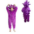 thumbnail image 2 of Pokemon Kids Gengar Kigurumi Pajamas Christmas Gift, 2 of 3