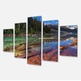 thumbnail image 2 of Belle Vue du Lac de Montagne - Impression sur Toile Paysage Extra Large, 2 of 3