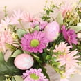 thumbnail image 1 of pitrice Easter Wreath Garland Colored Eggs Indoor Outdoor Spring Wreath Half Circle, 1 of 9