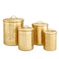 thumbnail image 2 of Old Dutch 1392CU Avignon Antique Copper Etched Canister - Set Of 4, 2 of 3