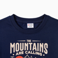 thumbnail image 4 of PatPat Quick-Dry Family Matching Mountain Graphic Slogan Print Oversize Tee or Flowy Strap Dress with Pockets, 4 of 6