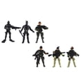 thumbnail image 3 of Esquirla 6 Pcs Mini Soldats Articulés Hommes avec Armes Ensemble de Jouets Modèles, 3 of 8