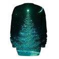 thumbnail image 3 of 2023 Chandail en Molleton de Noël pour Femmes en Solde Col Rond Mode Décontractée Manches Longues Imprimé de Noël, 3 of 5