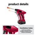 thumbnail image 4 of 30BAR Wireless Car Washer High Pressure Car Wash Spray Water Gun Portable High Pressure Washer For 18V Battery ,Easy Use, 4 of 5