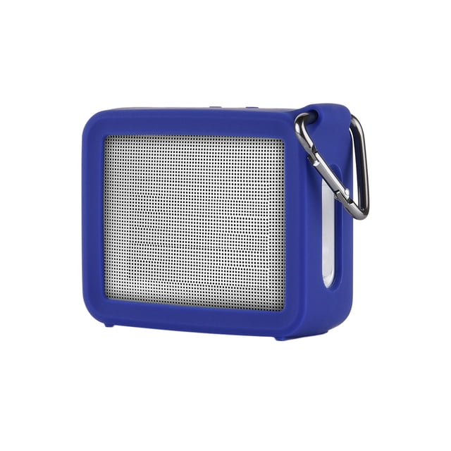 Xingzhi Bluetooth Speaker Cover Wireless Speaker Soundbox Silicone Protector Replacement for JBL Go 2, Blue