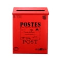 thumbnail image 1 of KAKOWELY Newspaper Case Ornament 1pc Multifunctional Letter Box Durable Post Box Decor Photo Props for Decoration11.42"X8.66"X2.36", 1 of 4