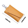 thumbnail image 3 of Aursykel Cowhide Leather Car Key Case Organizer for Men and Women with Multi Functional Storage for Home Keys and Cards Long Lasting Scratch Resistant Key Holder with Gift for Partner, 3 of 6